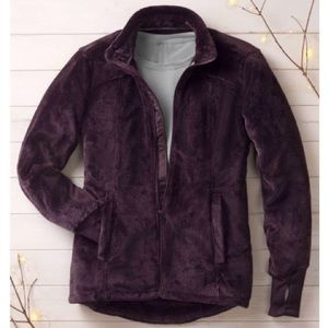 NWOT: Jockey Fleece Zip Front Jacket